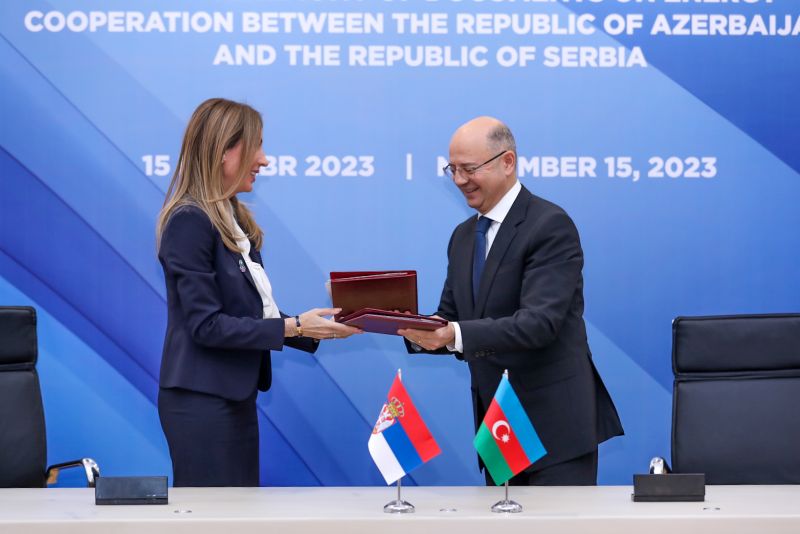 Delivery of gas from Azerbaijan to Serbia agreed