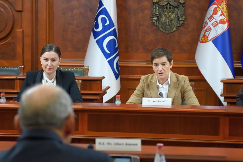 Serbia firmly committed to implementation of OSCE, ODIHR standards