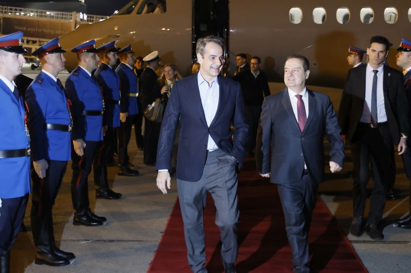 Prime Minister of Greece arrives on official visit to Serbia