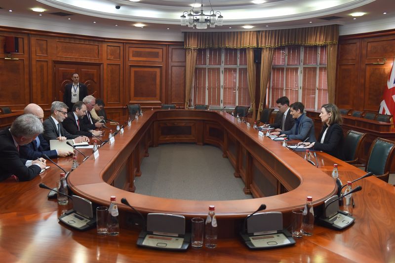 Prime Minister speaks with Quint ambassadors, EU ambassador to Serbia