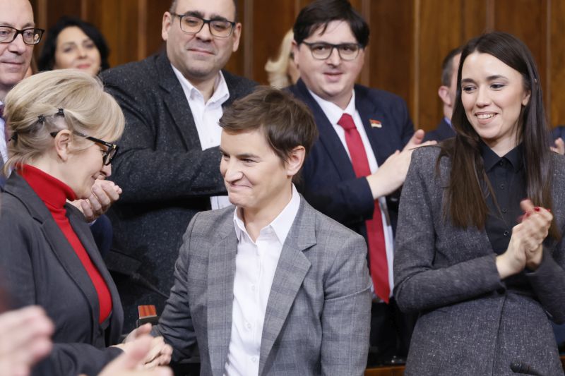 Ana Brnabic elected Serbian parliament Speaker
