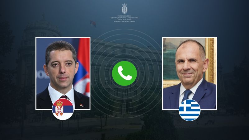 Serbia highly appreciates support of Greece on its European path