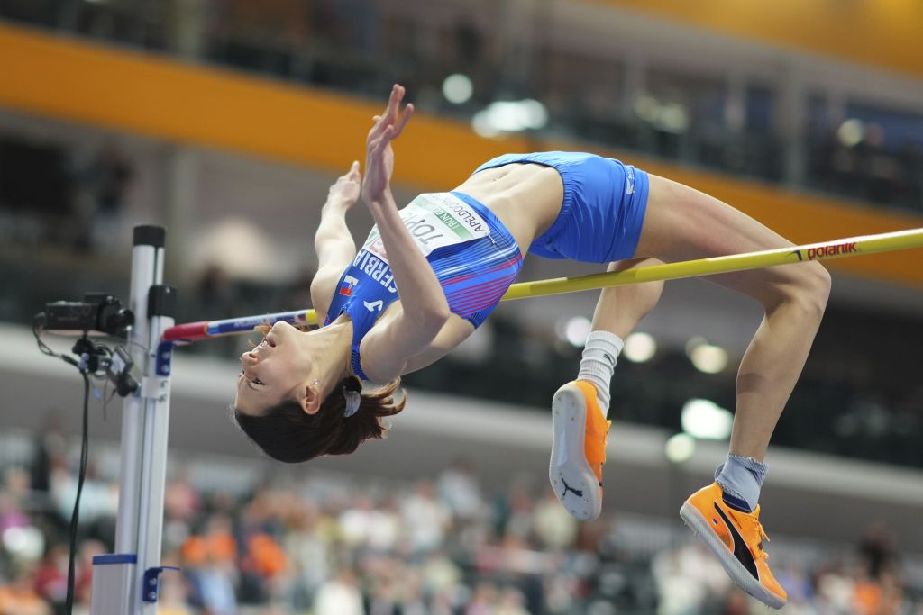 Angelina Topić wins silver medal in high jump at European Athletics Indoor Championships