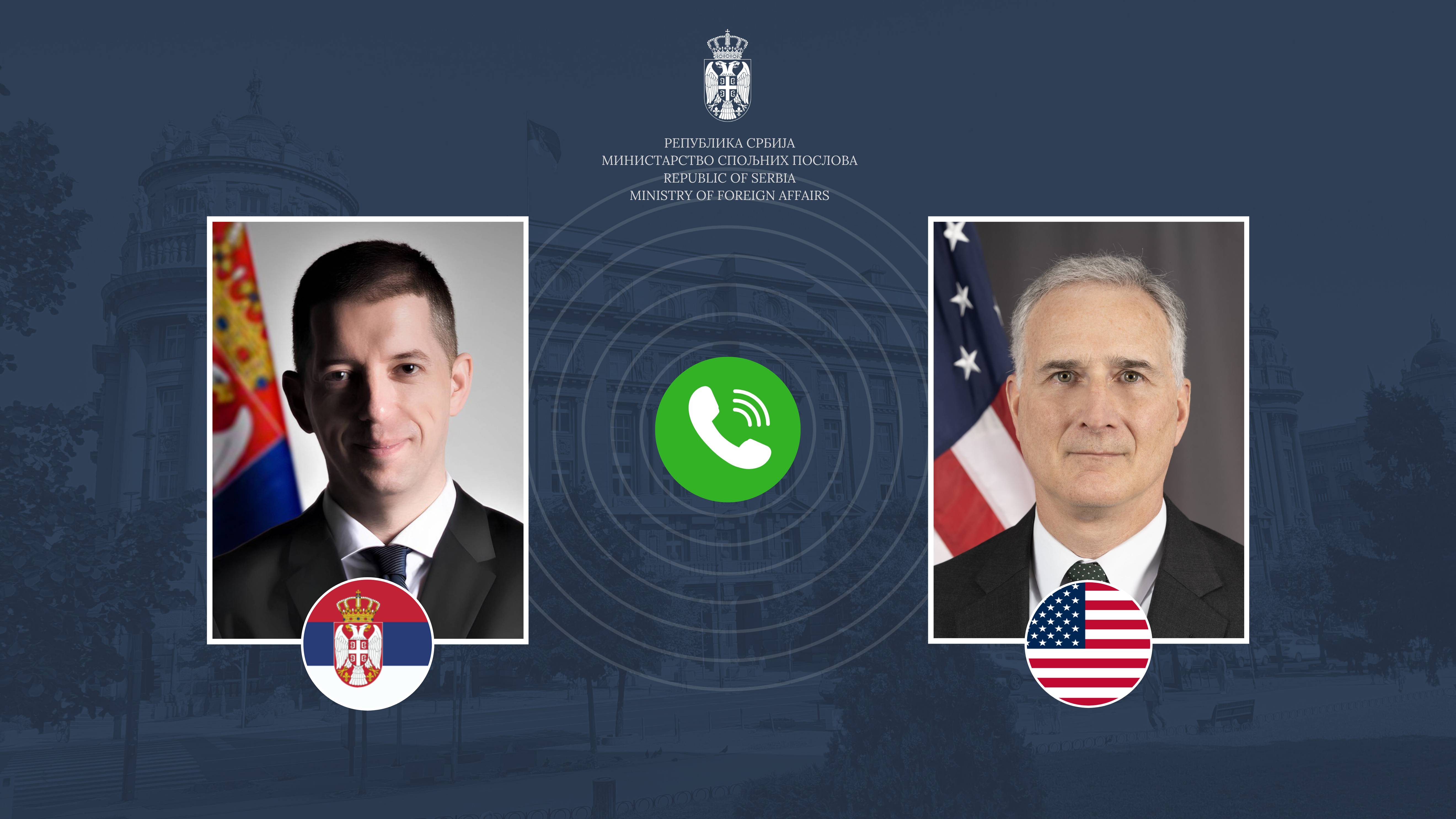 Serbia firmly committed to enhancing relations with United States