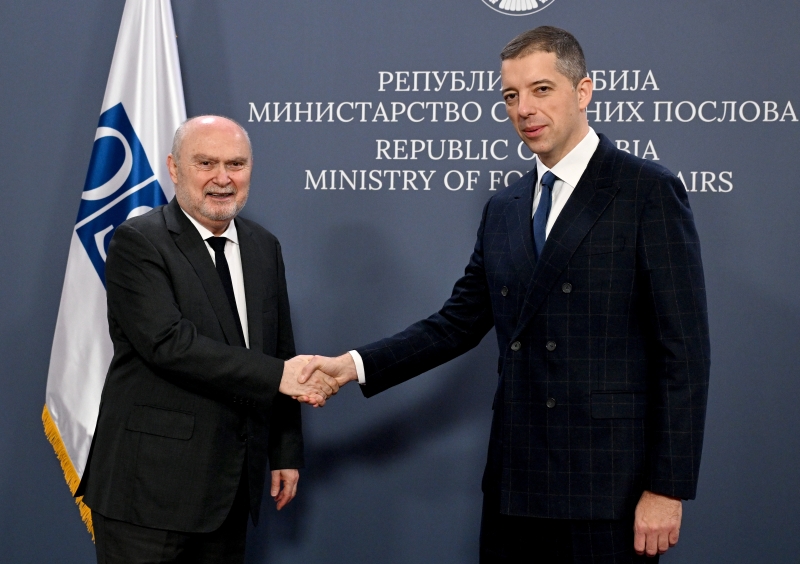 Serbia highly appreciates role of OSCE, supports its work