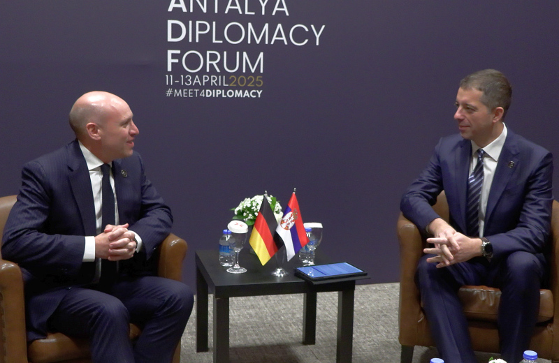 Đurić holds numerous bilateral meetings at Antalya Diplomacy Forum