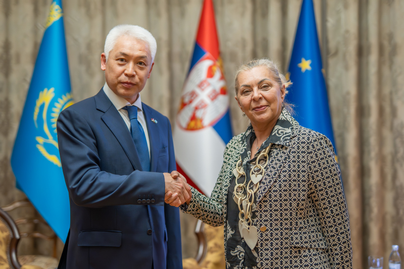 Possibility of establishing regular air traffic with Kazakhstan discussed