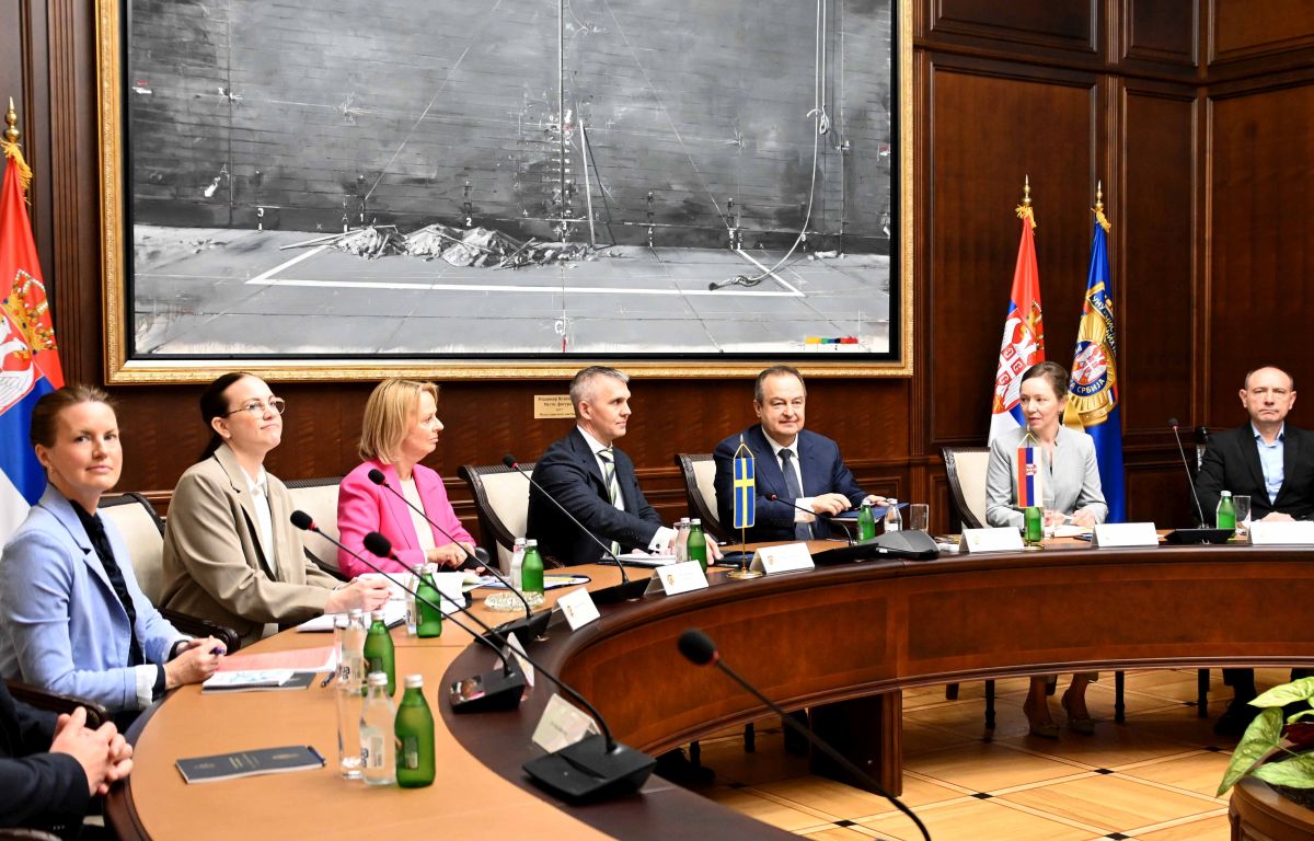 Good cooperation between Serbian, Swedish police