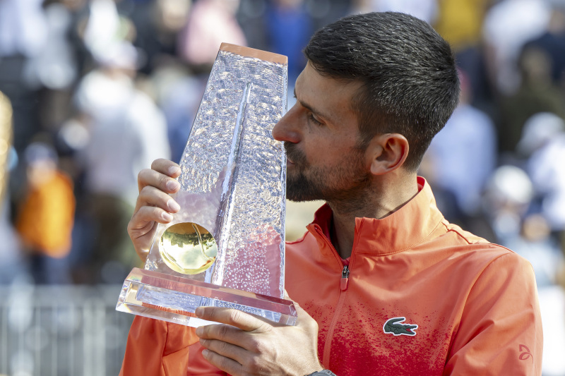 Novak Đoković wins jubilee 100th title in his career