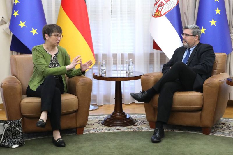 Gratitude to Germany on support to Serbia in European integration