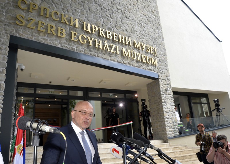 Oтворен нови Музеј Српске православне епархије будимске у Сентандреји