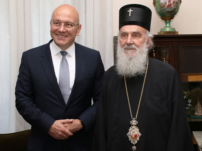 Вукосављевић разговарао са српским патријархом