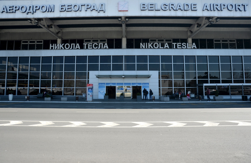 Обустава свих комерцијалних међународних летова са и ка београдском аеродрому