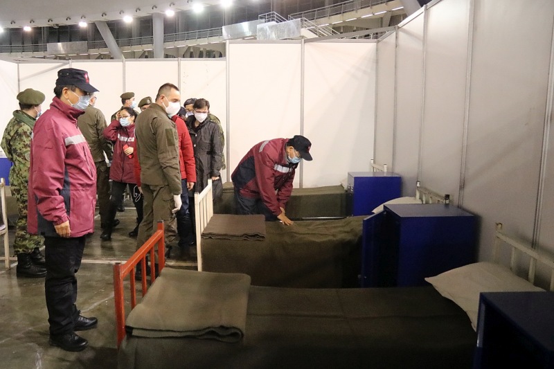 Привремена болница на Сајму стављена у функцију у кратком року