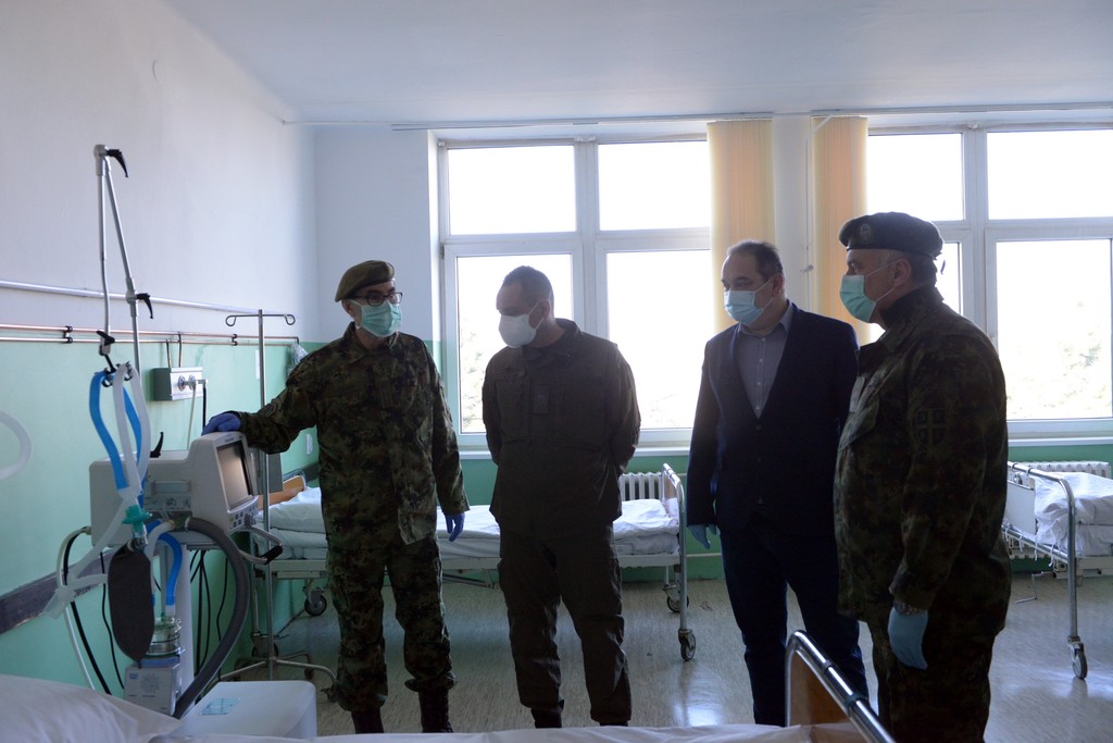 Војна болница „Карабурма“ спремна за пријем првих пацијената
