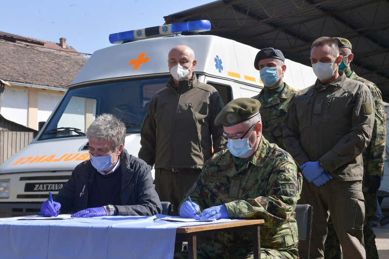 Ново санитетско возило за војно здравство