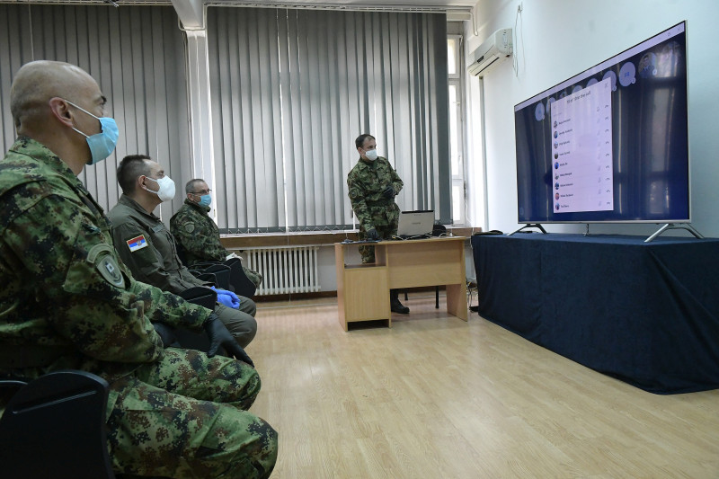 Платформа за учење на даљину за припаднике војних школа