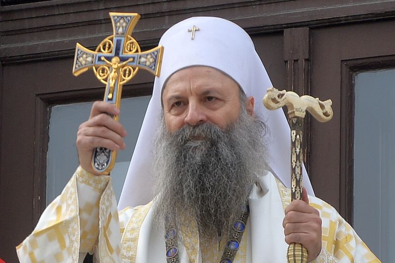 Устоличен нови патријарх српски Порфирије