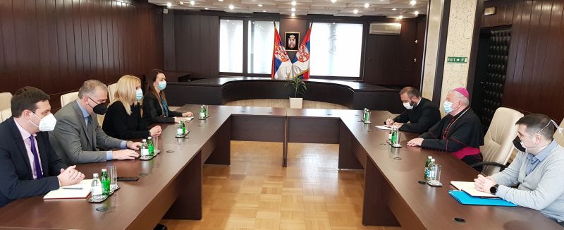 Разговор о реституцији имовине Римокатоличке цркве у Србији