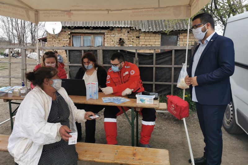 Добар одзив за вакцинацију међу ромском популацијом у Руми