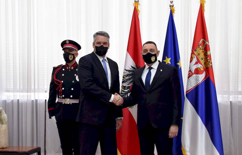 Србија и Аустрија заједно против тероризма и илегалних миграција