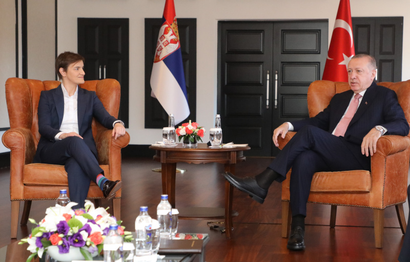 Брнабић се састала са председником Турске