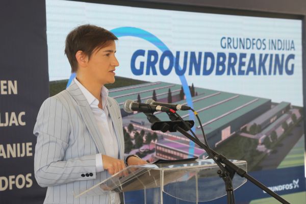 Почела изградња новог погона фабрике „Грундфос“ у Инђији
