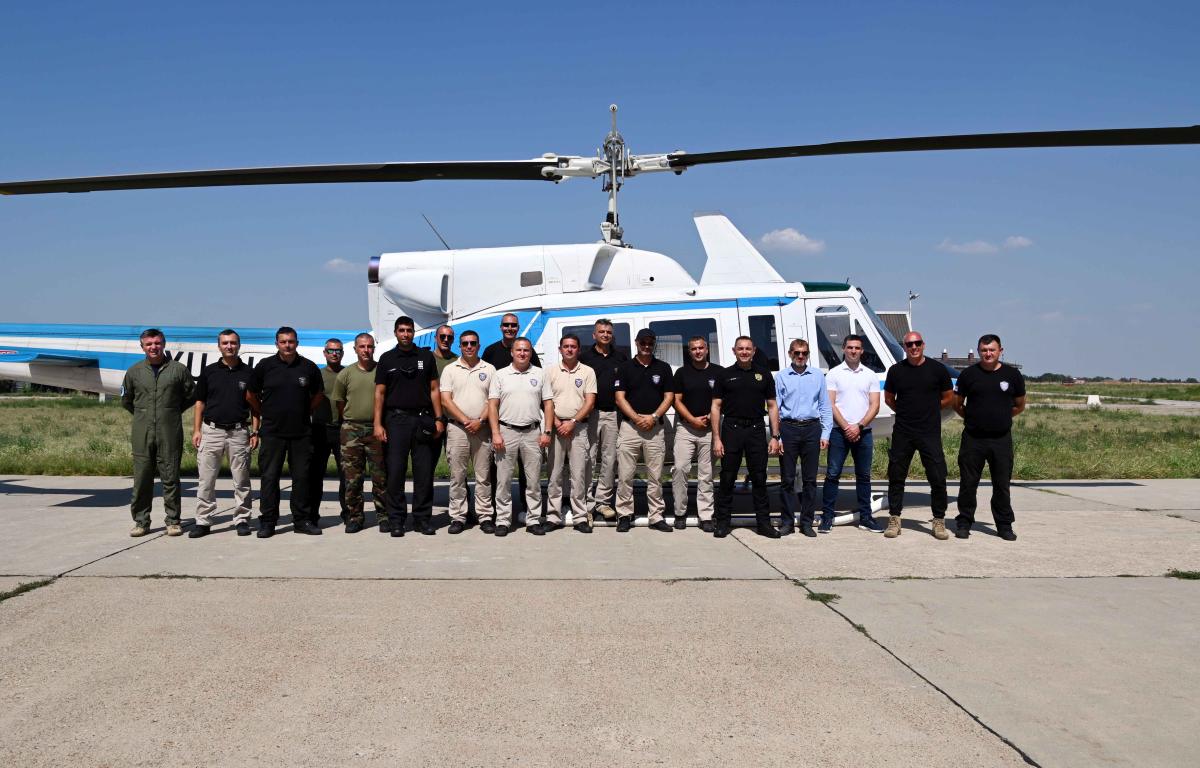 Хеликоптерска јединица МУП-а у Грчкој показала обученост и одговорност