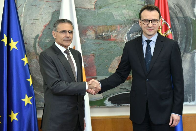 Србија захвална Кипру на доследној подршци по питању Космета