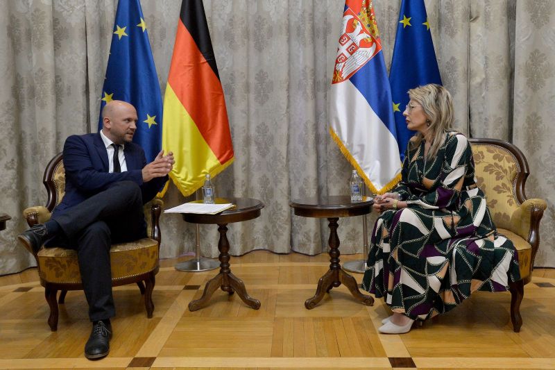 Јоксимовић и Сарацин: Важност јасне проевропске оријентације Србије