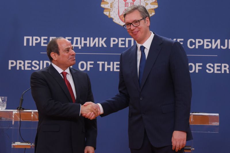 Посета председника Египта додатни импулс у билатералним односима