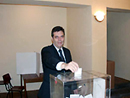 Премијер Коштуница и министри гласали на председничким изборима
