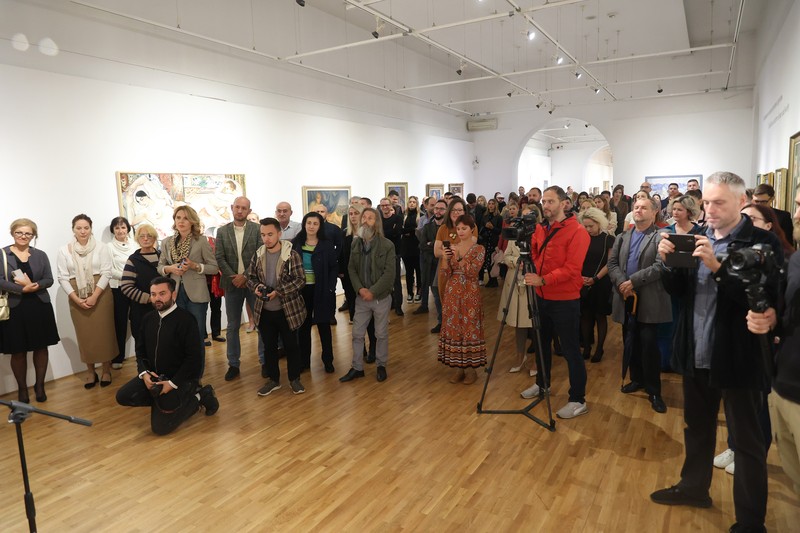 Отворена изложба Галерије Матице српске у Бањалуци