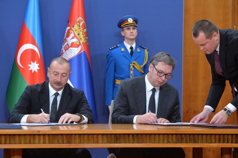 Србија и Азербејџан потписали седам билатералних споразума