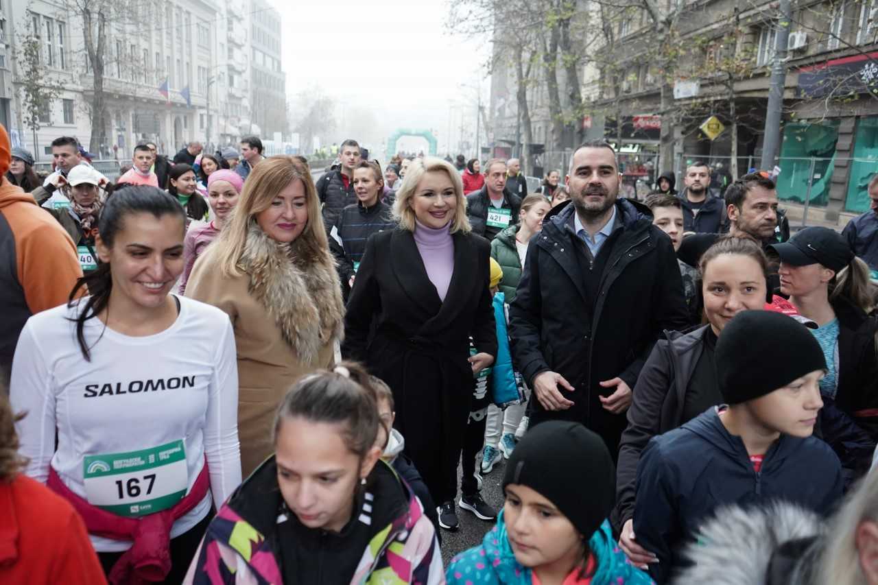 Око 200 породица учествовало на Београдском полумаратону