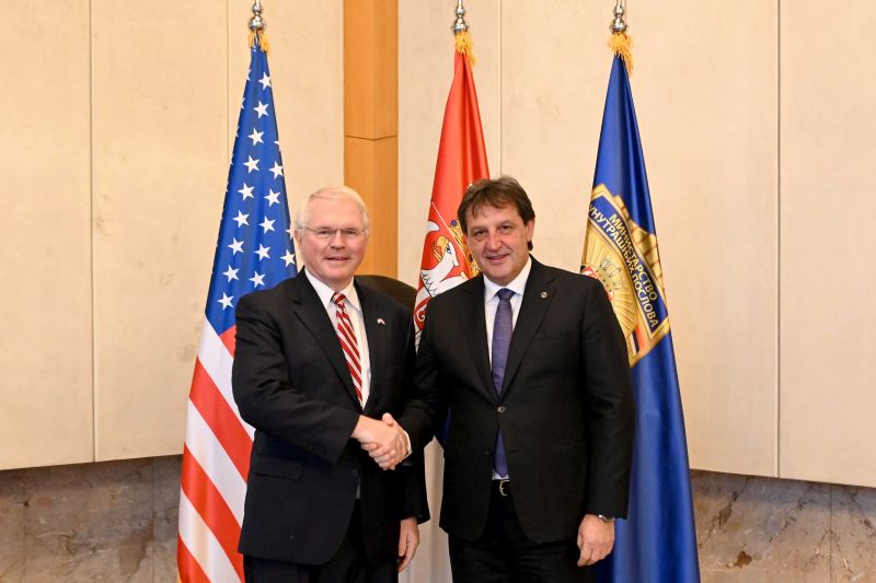 Континуирана подршка САД јачању капацитета МУП-а Србије