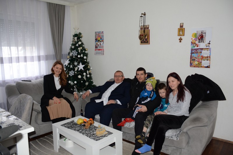 Помоћ четворочланој породици Ристић из Прилужја