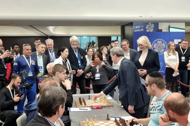 Прва ФИДЕ шаховска олимпијада за особе са инвалидитетом у Београду
