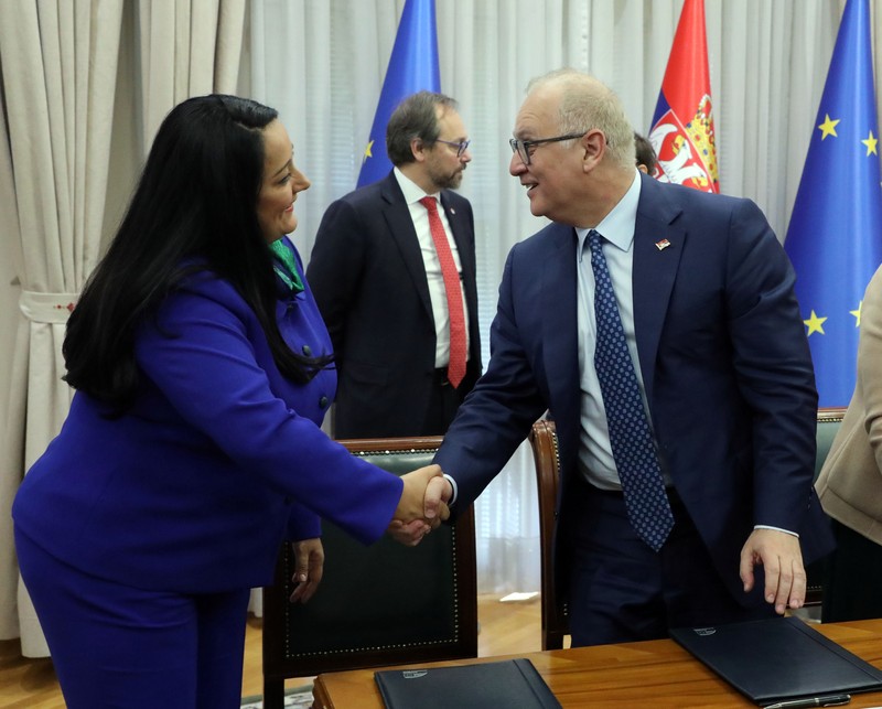 Потписан уговор о другој транши гранта ЕУ за изградњу брзе пруге од Београда до Ниша