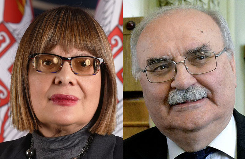 Гојковић честитала Зорану Кнежевићу на избору за председника САНУ
