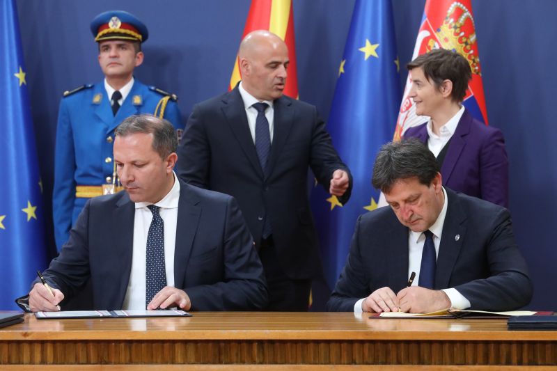 Србија и Северна Македонија договориле олакшан промет преко државне границе