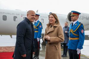 Ђедовић испратила делегацију Владе Републике Северне Македоније
