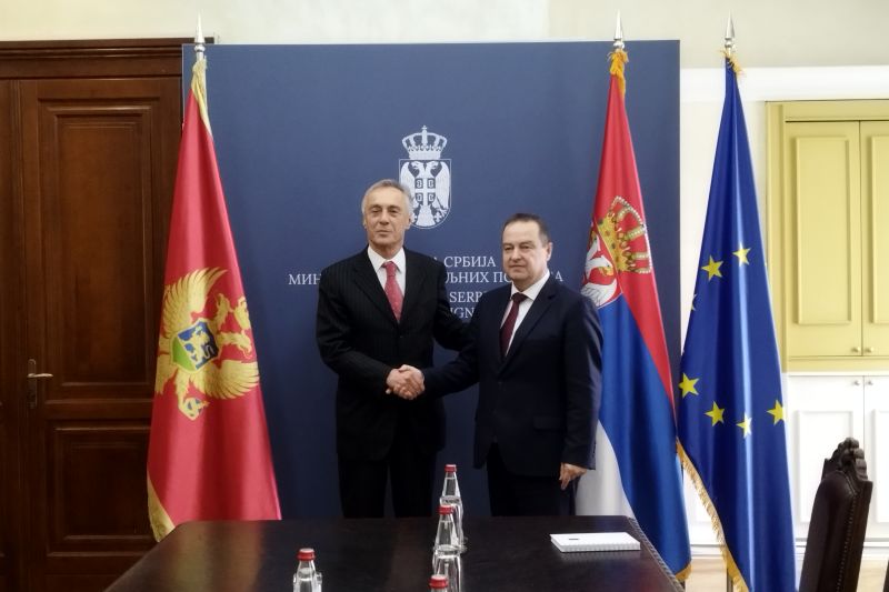 Додатно унапредити билатералне односе Србије и Црне Горе
