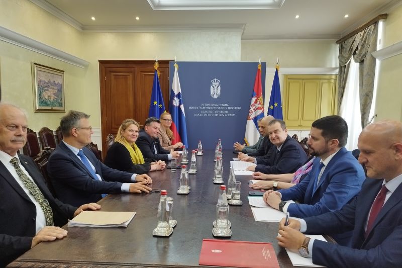 Наставак рада на унапређењу билатералних односа Србије и Словеније