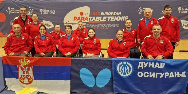 Српски репрезентативци освојили осам медаља у пара стоном тенису