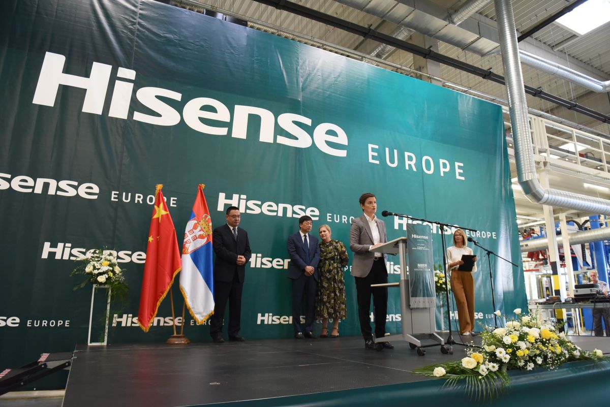 Отворена трећа фабрика кинеског „Hisense” у Ваљеву