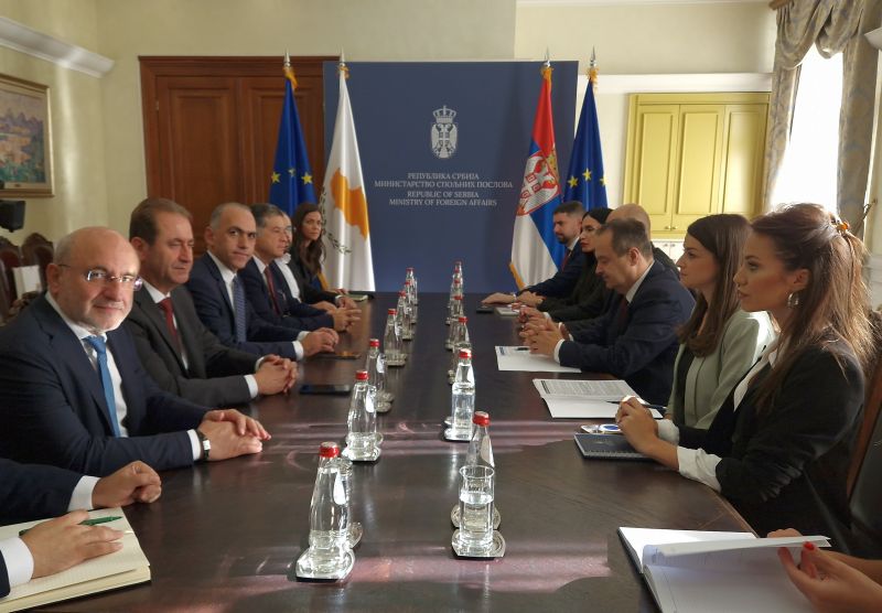 Узајамна подршка Србије и Кипра кључним питањима од националног интереса