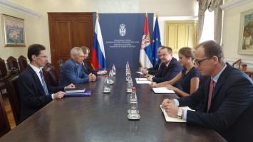 Дачић разговарао са амбасадором Руске Федерације