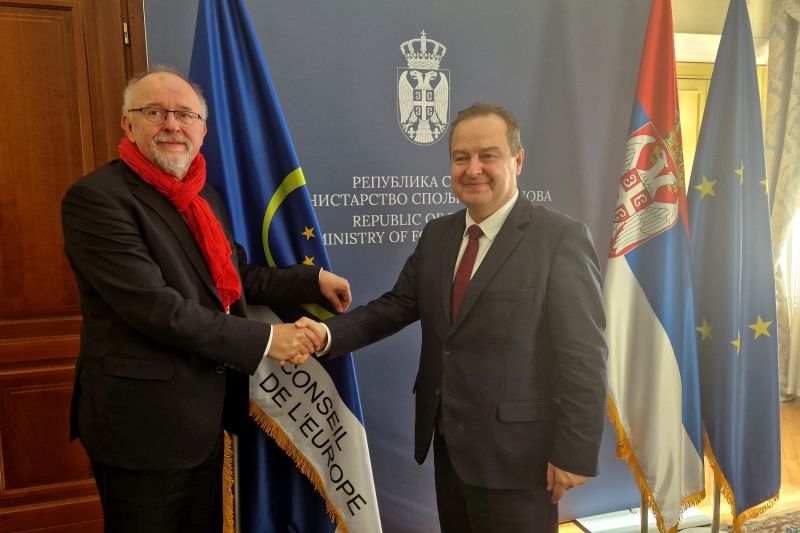 Србија посвећена сарадњи са Саветом Европе