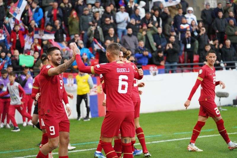 Фудбалери Србије изборили пласман на ЕП у Немачкој 2024. године